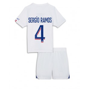 Paris Saint-Germain Sergio Ramos #4 kläder Barn 2022-23 Tredje Tröja Kortärmad (+ korta byxor)